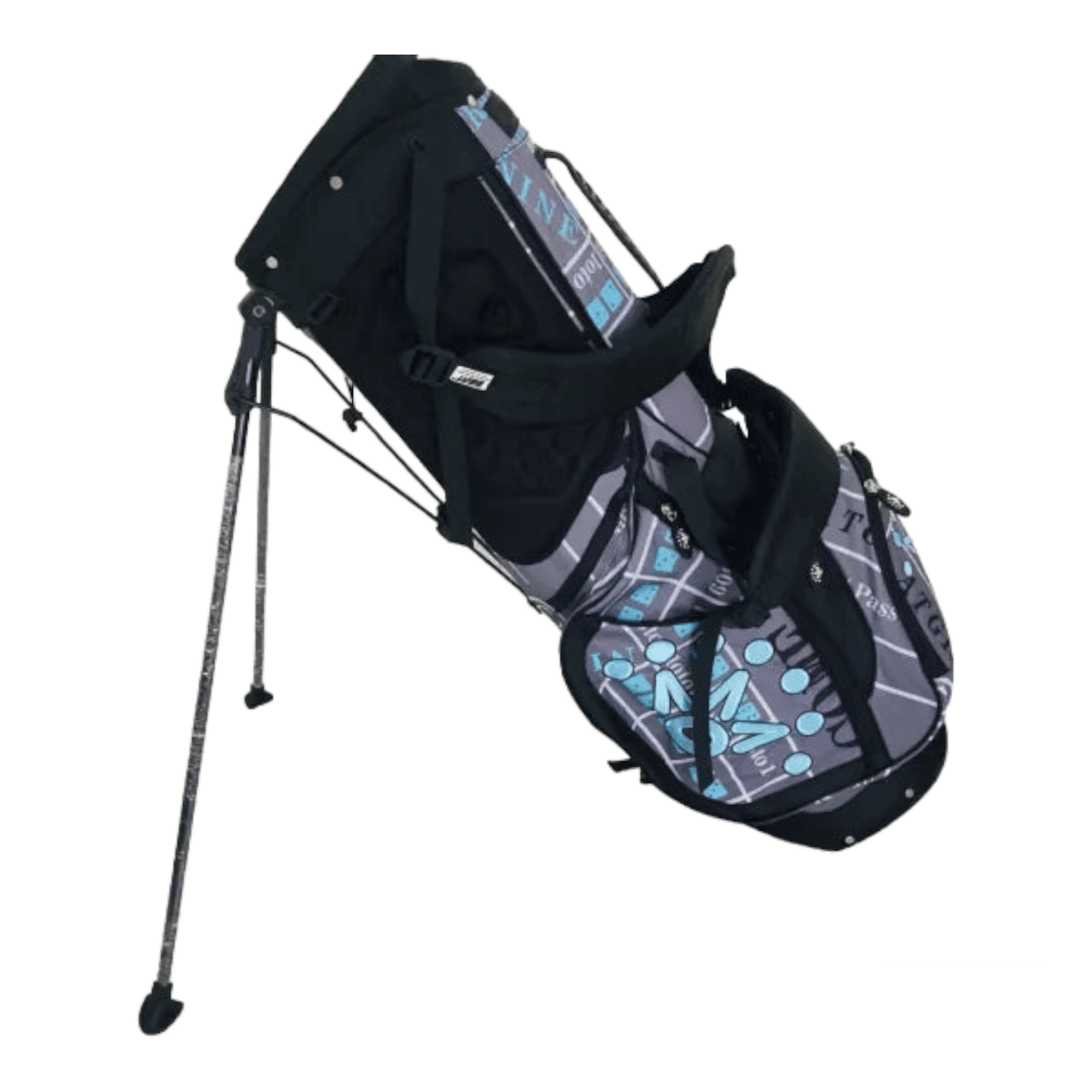 Tiffany Blue Gambler Craps/Dice Golf Bag