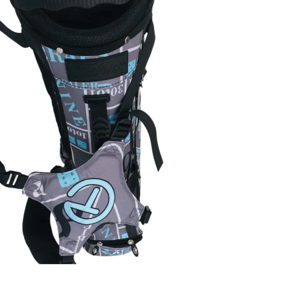 Tiffany Blue Gambler Craps/Dice Golf Bag