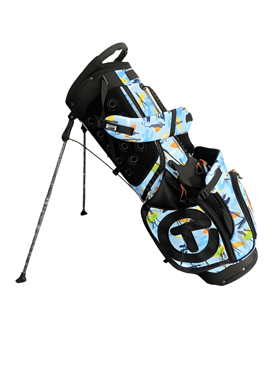 2022 Masters Blue Surfer Pathfinder Circle T Carry Stand Bag