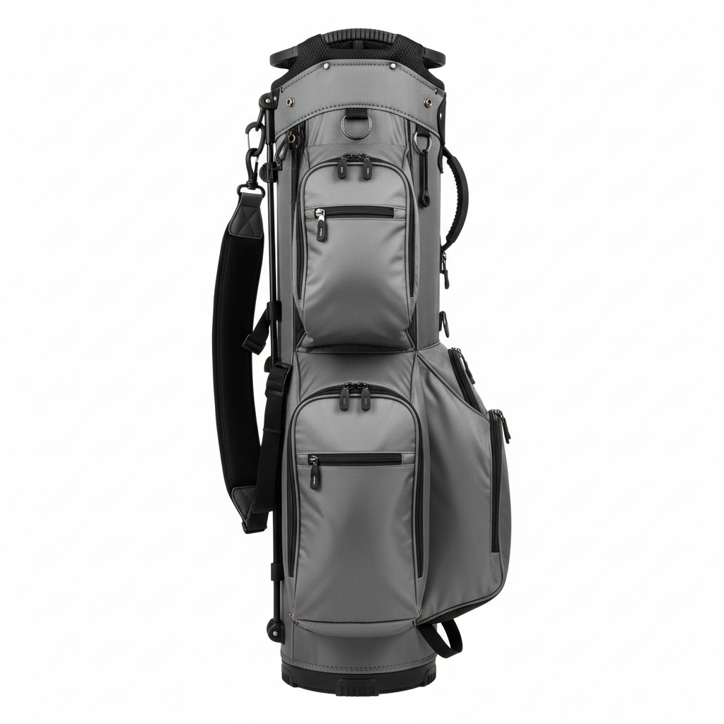 pairfold golf cart bag front view white background
